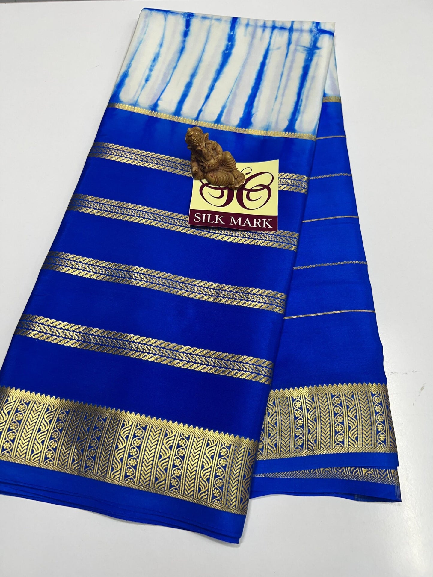 DESIGNER BRUSH SHADE PURE CREPE SILK SAREE - SK-13-DBSPCSS