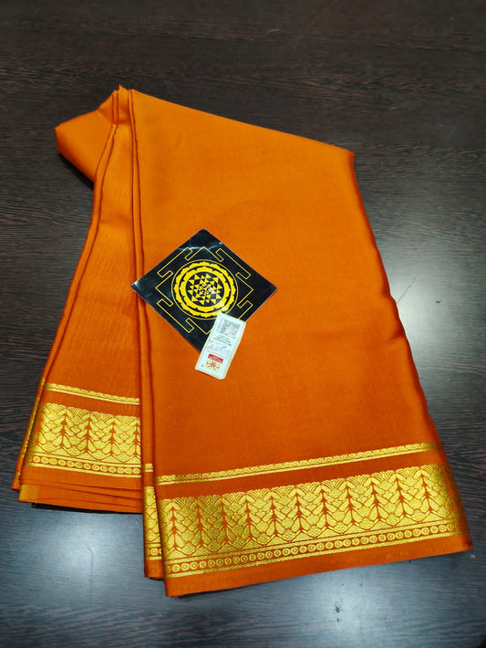 PURE WRINKLED CRUSHED CREPE SILK SAREES SILK MARK CERTIFIED LIGHTER AND FLOWY WITH CONTRAST BLOUSE - SK-206-PWCCSSSMCLAFWCB