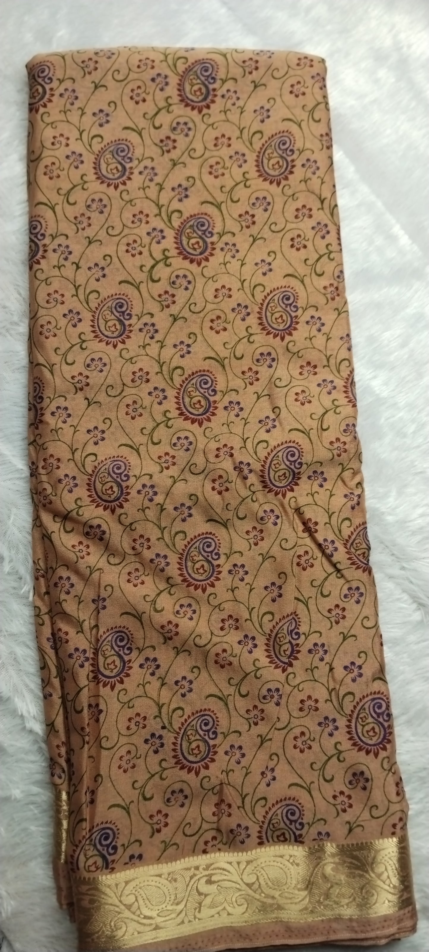 semi crepe silk saree printed 7