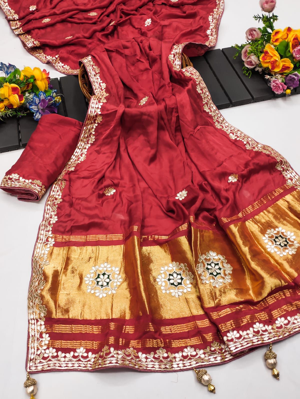 REGAL GAJJI SILK SAREE - SK-30-RGSS