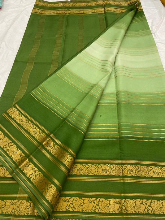 DESIGNER BRUSH SHADE PURE CREPE SILK SAREE - SK-5-DBSPCSS