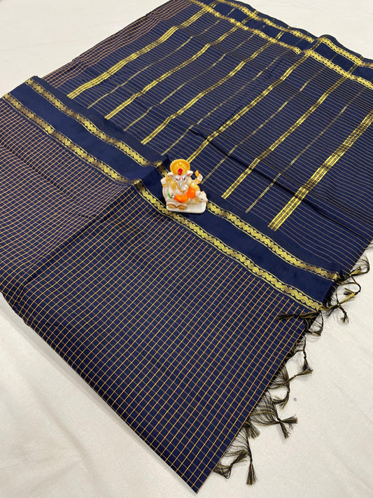 ARANI CHECKS SAREES - SK-65-ACS