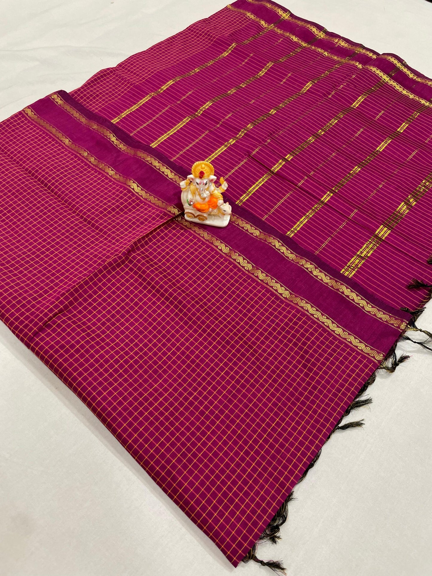 ARANI CHECKS SAREES - SK-64-ACS