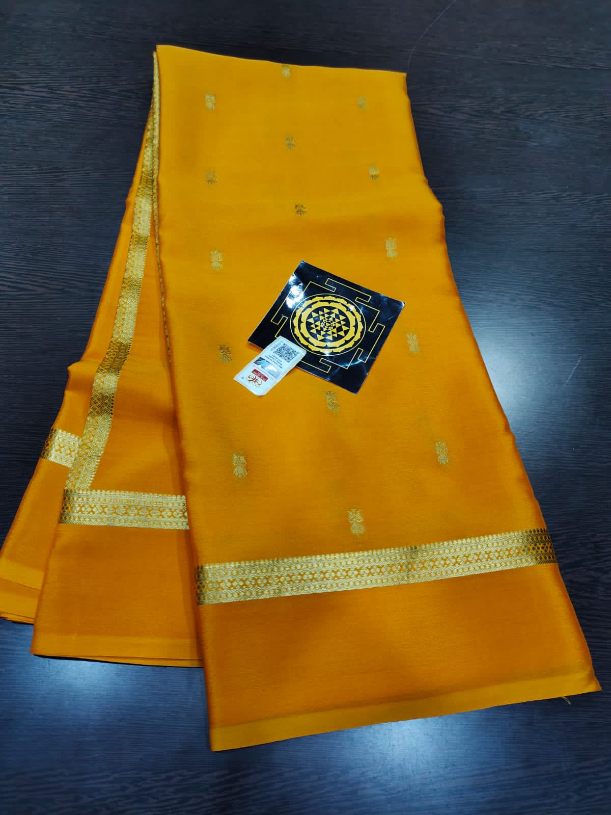 PURE WRINKLED CRUSHED CREPE SILK SAREES SILK MARK CERTIFIED LIGHTER AND FLOWY WITH CONTRAST BLOUSE - SK-167-PWCCSSSMCLAFWCB