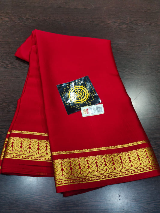 PURE WRINKLED CRUSHED CREPE SILK SAREES SILK MARK CERTIFIED LIGHTER AND FLOWY WITH CONTRAST BLOUSE - SK-196-PWCCSSSMCLAFWCB