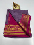PURE MYSORE CREPE SILK SAREES WITH BLOUSE PIECE - SK-226-PMCSSWBP