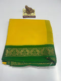 PURE MYSORE CREPE SILK SAREES WITH BLOUSE PIECE - SK-244-PMCSSWBP