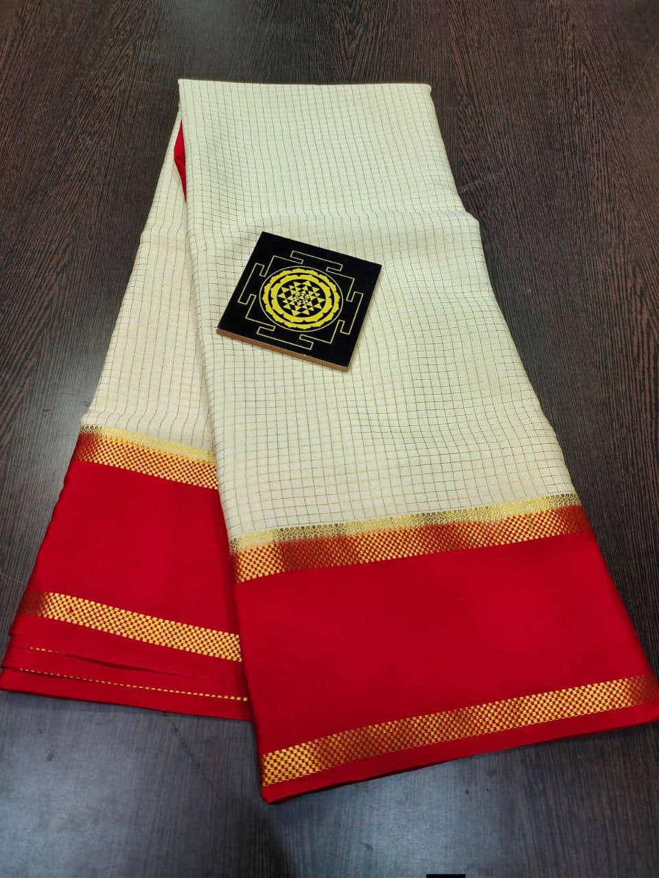 PURE CREPE SILK SAREES SILK MARK CERTIFIED 120 GSM - SK-236-PCSSSMC1G