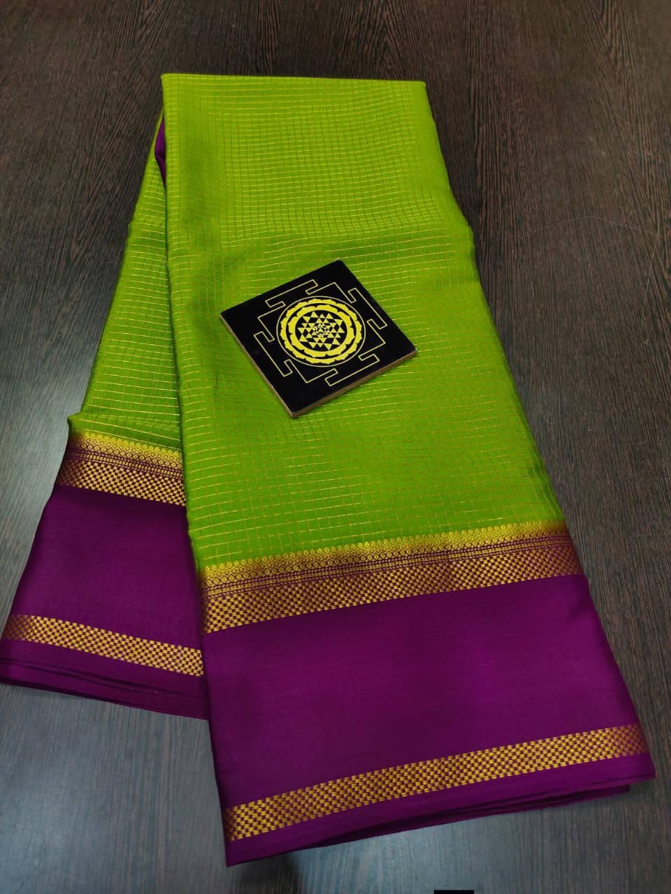 PURE CREPE SILK SAREES SILK MARK CERTIFIED 120 GSM - SK-238-PCSSSMC1G