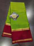PURE CREPE SILK SAREES SILK MARK CERTIFIED 120 GSM - SK-247-PCSSSMC1G