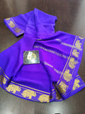 PURE CREPE SILK SAREES SILK MARK CERTIFIED 120 GSM - SK-276-PCSSSMC1G