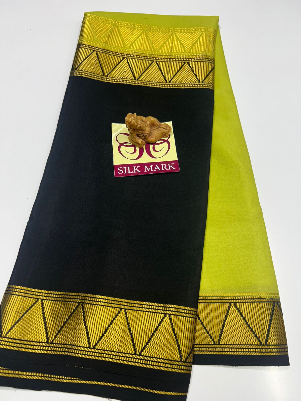 2D PURE CREPE SILK SAREES WITH SILKMARK PURE MYSORE CREPE SILK SAREES WITH RUNNING BLOUSE PIECE - SK-370-2PCSSWSPMCSSWRBP