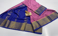 PURE MYSORE CREPE SILK WITH EMBROIDERY SAREE WITH BLOUSE PIECE - SK-391-PMCSWESWBP
