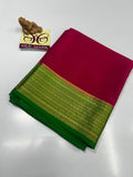 PURE MYSORE CREPE SILK WITH EMBROIDERY SAREE WITH BLOUSE PIECE - SK-422-PMCSWESWBP