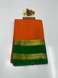 PURE MYSORE CREPE SILK SAREES WITH BLOUSE PIECE SILK MARK CERTIFIED 75 GSM THICKNESS - SK-500-PMCSSWBPSMC7GT