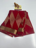 PURE MYSORE CREPE SILK SAREES WITH BLOUSE PIECE SILK MARK CERTIFIED 75 GSM THICKNESS - SK-520-PMCSSWBPSMC7GT