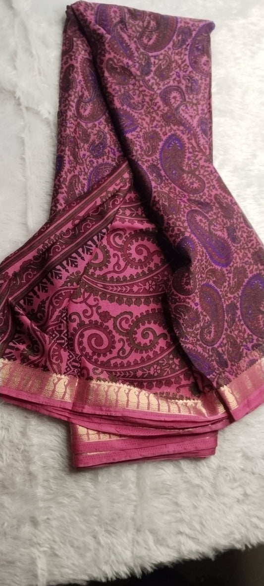 semi crepe silk saree printed 11