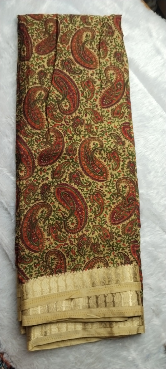 semi crepe silk saree printed 13