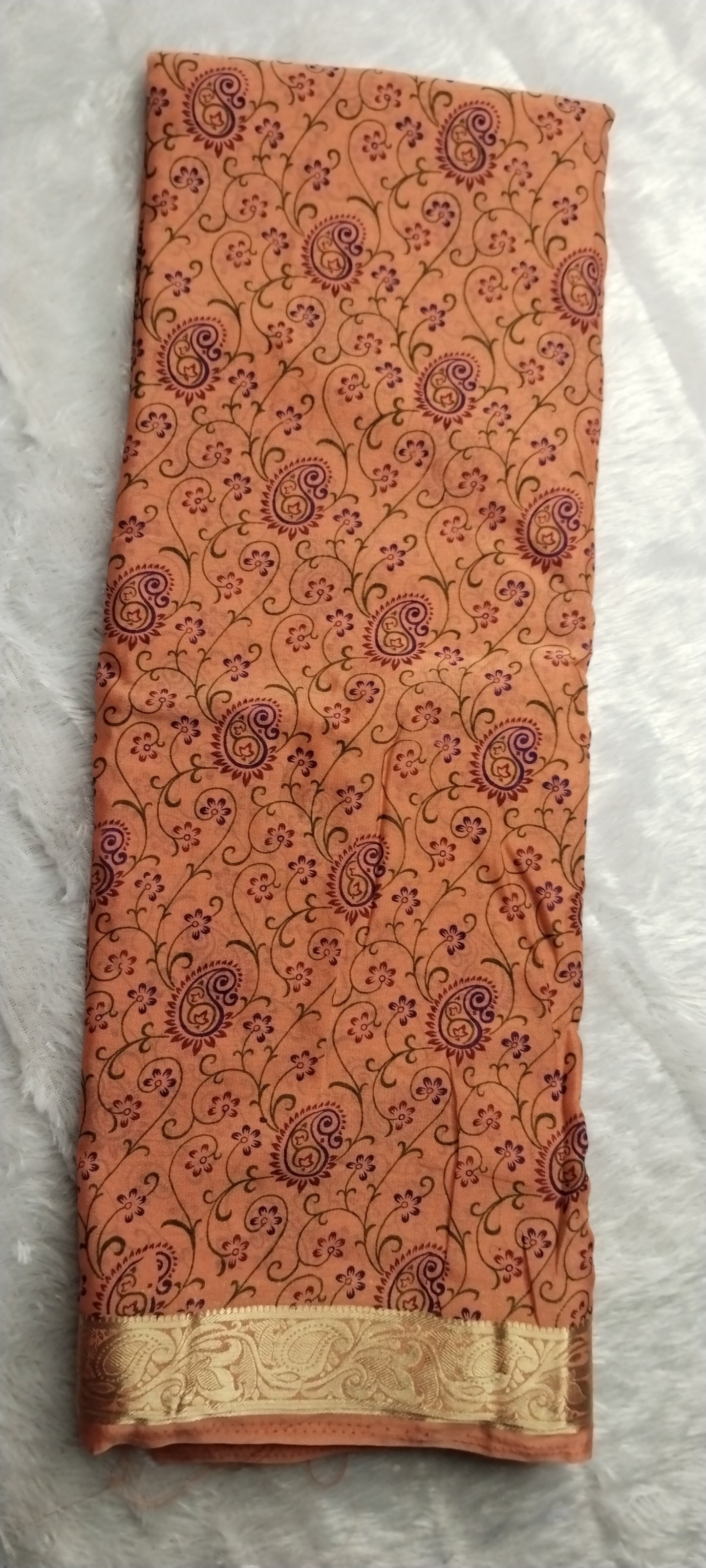 semi crepe silk saree printed 8