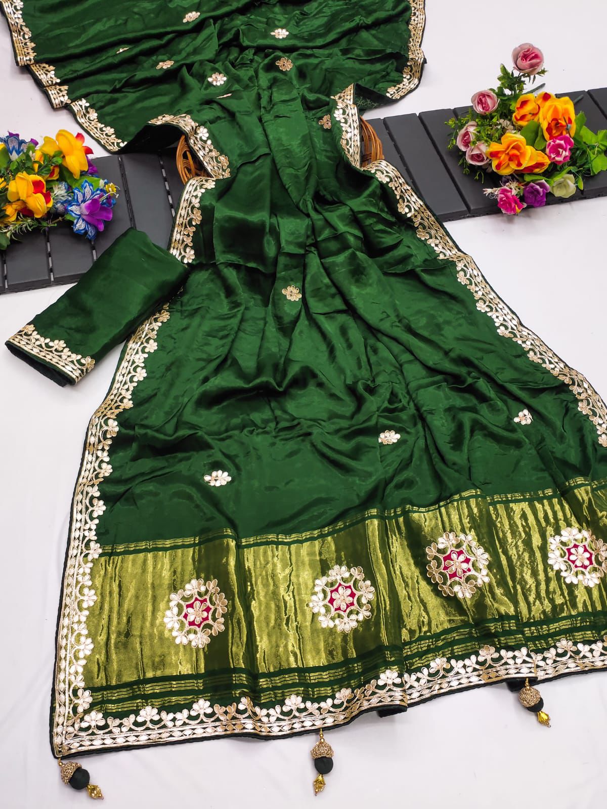 REGAL GAJJI SILK SAREE - SK-29-RGSS